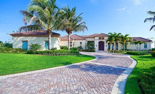 Permeable Paver Driveway in Belle Haven, VA